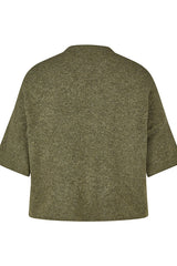 GREEN SHORT SLEEVE RELAXED FIT SHIRT