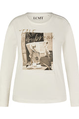 WHITE LONG SLEEVE SHIRT