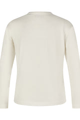 WHITE LONG SLEEVE SHIRT