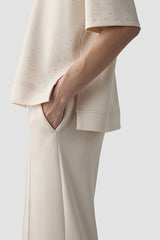 WHITE SHORT SLEEVE SHIRT