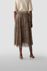 LEOPARD PRINT SKIRT