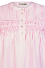 SLEEVELESS BUTTON-FRONT BLOUSE
