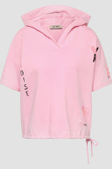 TIE-HEM SHORT SLEEVE SHIRT