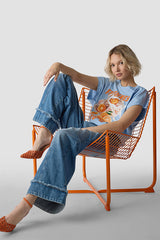 SUMMERY FRONT PRINT T-SHIRT