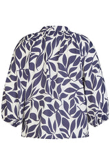 BOTANICAL PRINT BLOUSE