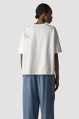 LARGE LETTERING PRINT T-SHIRT