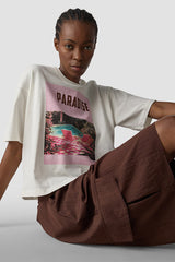PARADISE BEACH GRAPHIC T-SHIRT