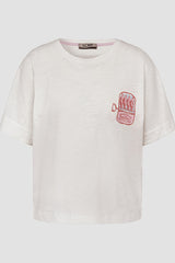 GRAPHIC TEXT BACK PRINT T-SHIRT
