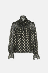 LENTICCHIA SILK BLOUSE