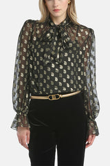 LENTICCHIA SILK BLOUSE