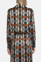 LOCANDA PRINTED SILK SHIRT