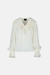 LUMINO WHITE ELEGANT BLOUSE