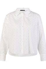 GLITTER STONES WHITE SHIRT