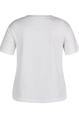 LES NUANCES BLEU DRAWSTRING T-SHIRT