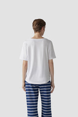 LES NUANCES BLEU RHINESTONE T-SHIRT