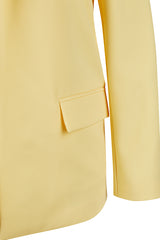YELLOW LOOSE BLAZER