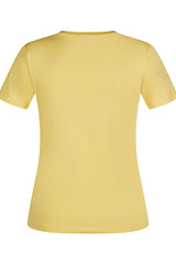 YELLOW DEBOSSED SUNSHINE T-SHIRT