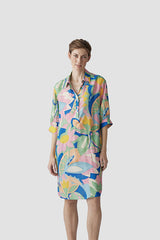 JADE FLORAL PRINT DRESS