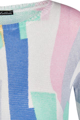 COLORFUL PRINTED SWEATER