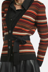 MALIZIA BELT CARDIGAN