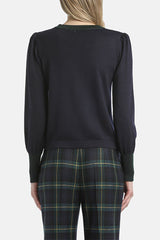 MALUMA BLUE BON TON PULLOVER