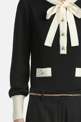 MALUMA BLUE BON TON PULLOVER