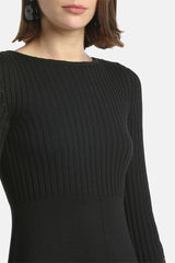 MANILIA EMBROIDERED MIDI DRESS