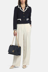 MARLINE CROPPED WOOL JACKET