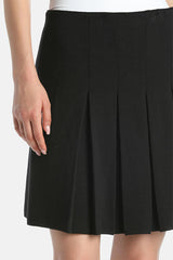 MARSICA BLACK KNIT MINISKIRT