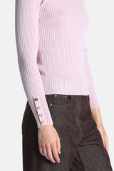 MERITARE FLAT RIBBED TURTLENECK SWEATER