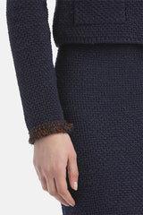 MINESTRA BLUE ELEGANT CARDIGAN