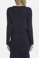 MINESTRA BLUE ELEGANT CARDIGAN