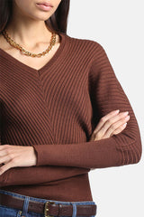 MORALITA BATWING SLEEVED WOOL SWEATER