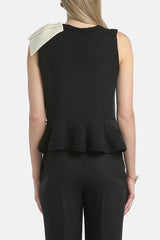 MULINETTA KNIT BOW TOP