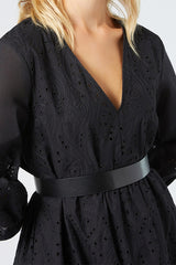 ONTANO SANGALLO COTTON LONG DRESS