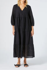 ONTANO SANGALLO COTTON LONG DRESS