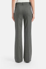 OTTONATO GREY CLASSIC WOOL TROUSERS