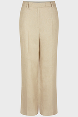CARMEN LINEN GOLD LUREX SUIT TROUSERS