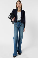 ANNA FLARE DENIM BRUT JEANS