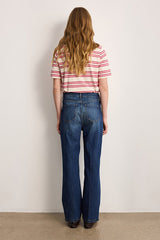 BRONTE BRAIDS RAW DENIM JEANS