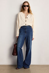 BAYAHE WIDE RAW JEANS
