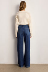 BAYAHE WIDE RAW JEANS