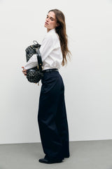 MEGAN STRAIGHT-LEG SUIT TROUSERS