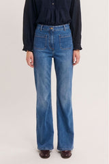 IVETTE STRAIGHT-LEG JEANS