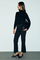 MUZA STRAIGHT 7/8 SUIT TROUSERS