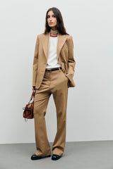 MEL FLARED SUIT TROUSERS