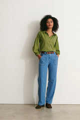 PALMA11 WIDE WASHED JEANS