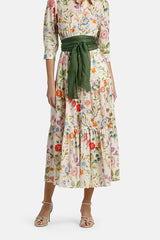 PALMO FLORA SHIRT DRESS