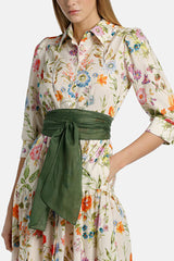 PALMO FLORA SHIRT DRESS