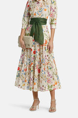 PALMO FLORA SHIRT DRESS